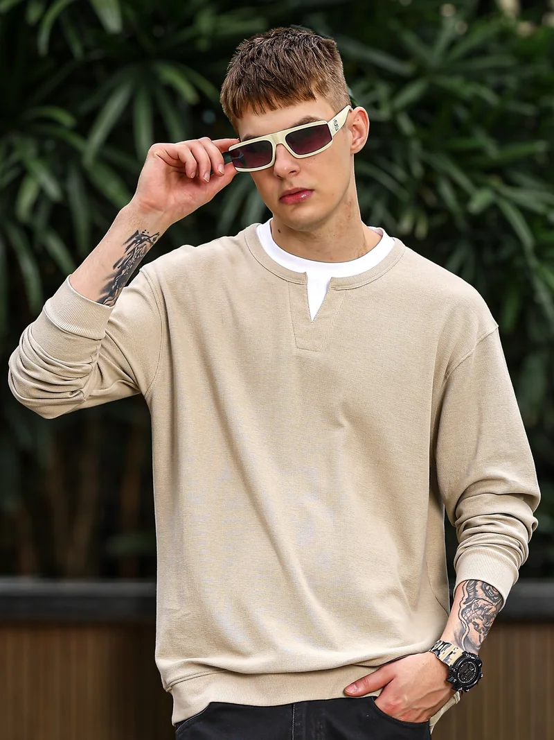 Maniac  Maniac Mens Printed Round Neck Half Sleeve Black Cotton Tshirt for Men | Best Price UAE